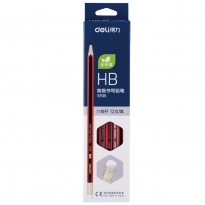 得力 S935 铅笔 HB 12支/盒/ 红色