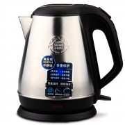 得力 0763 电热水壶 1.5L 灰白 1个
